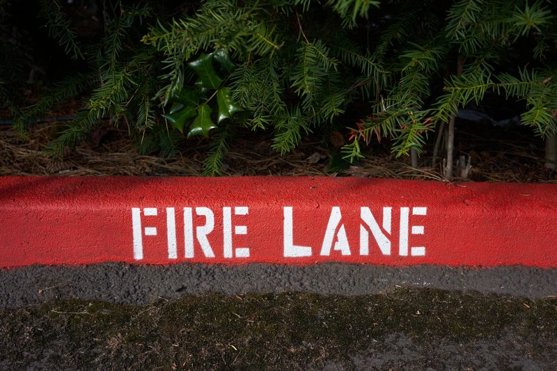 Fire Lane Marking in Orange County, CA