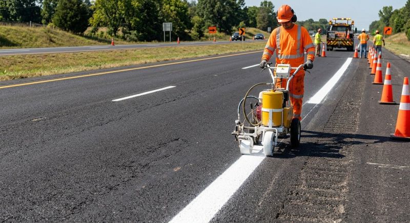 Line Striping Service in Acworth, GA