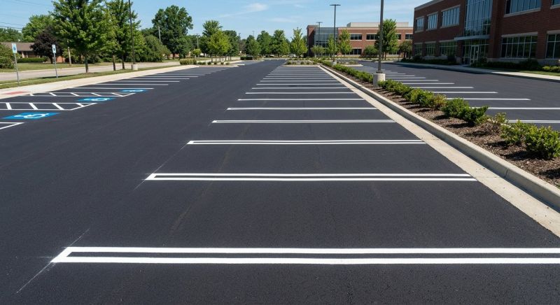 Parking Space Marking in Palm Springs, CA