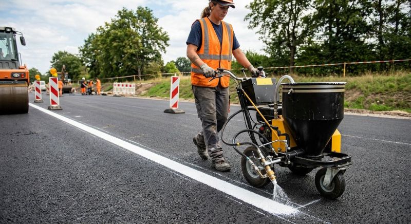 Asphalt Marking in Acworth, GA