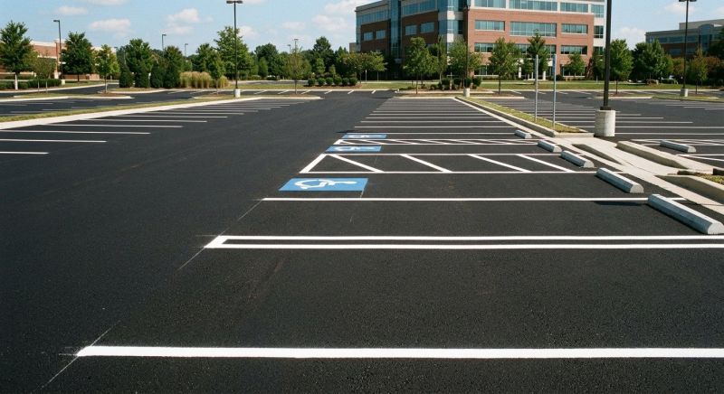 Asphalt Marking in Alpharetta, GA