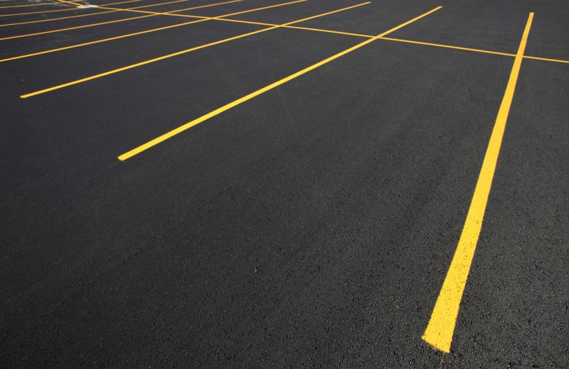 Asphalt Painting in Gwinnett County, GA