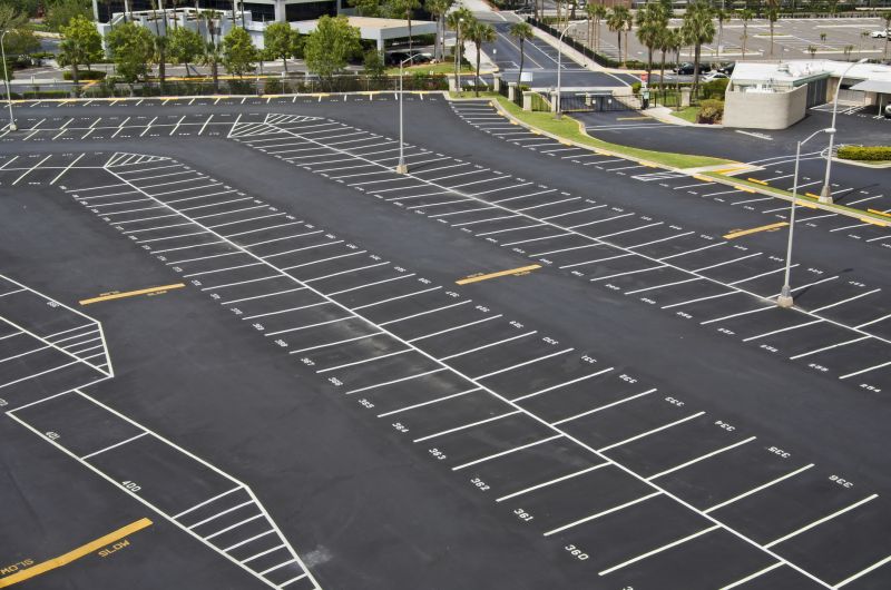 Asphalt Striping in Savannah, GA