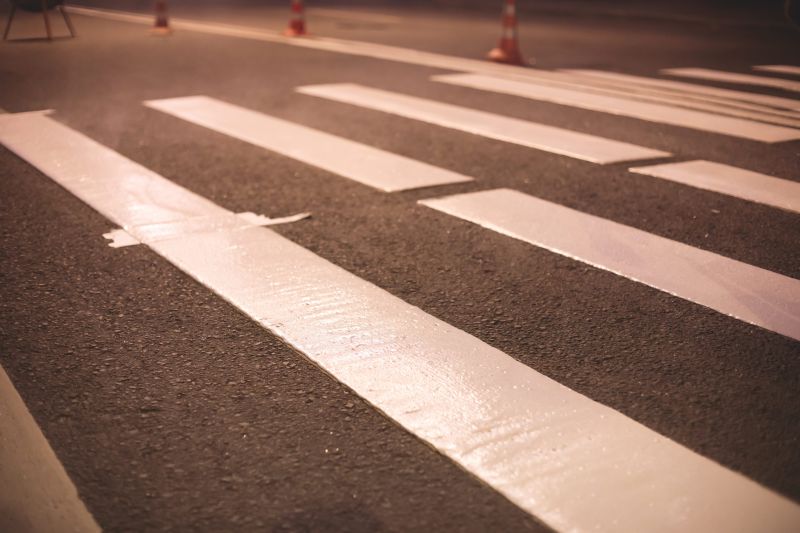 Commercial Asphalt Painting