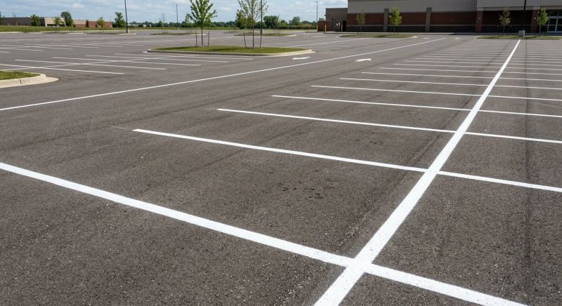 Commercial Asphalt Painting in Alpharetta, GA