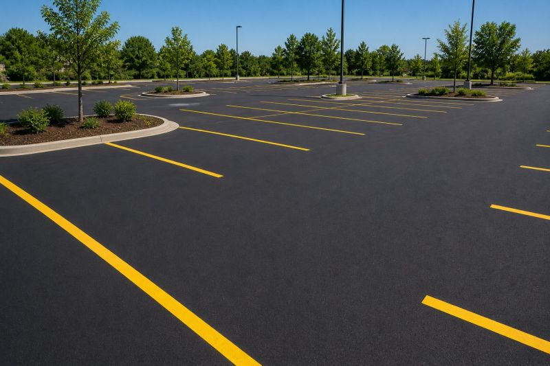 Commercial Asphalt Painting in Lawrenceville, GA