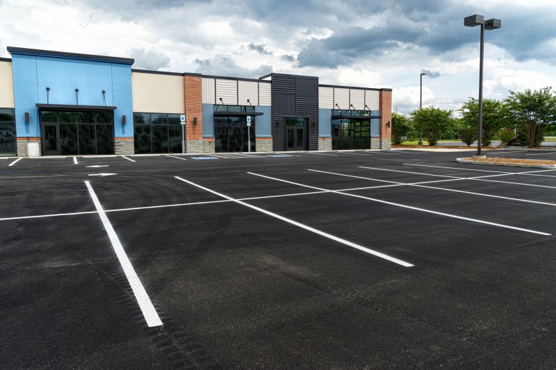 Commercial Asphalt Painting