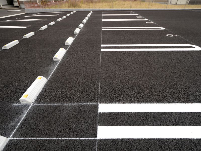 Commercial Asphalt Painting