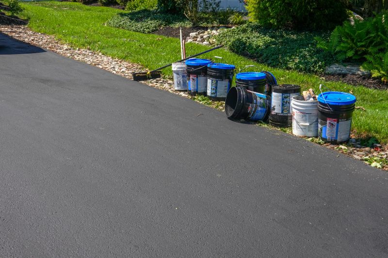 Commercial Asphalt Painting