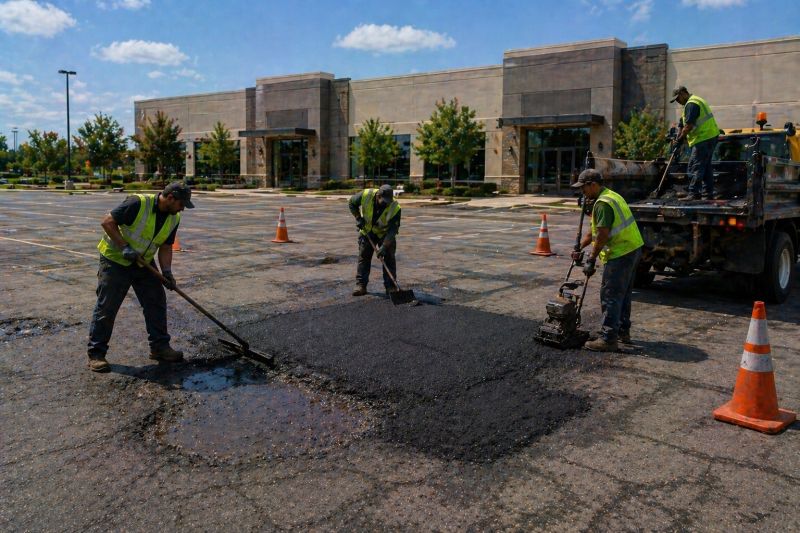 Commercial Pothole Repair in San Diego County, CA