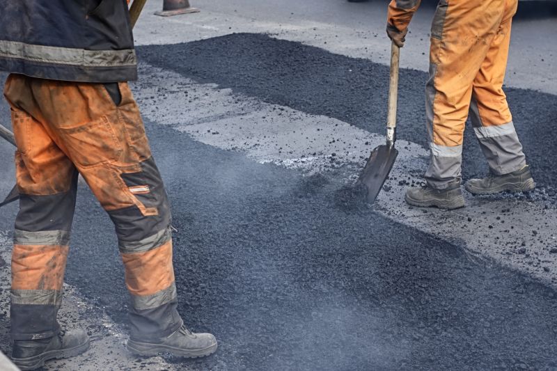 Commercial Asphalt Painting