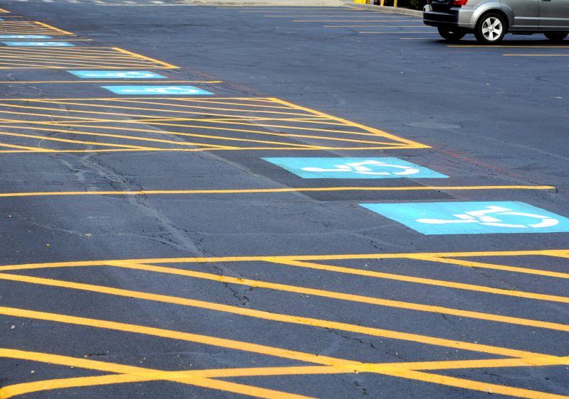 Disability Parking Marking in Houston, TX