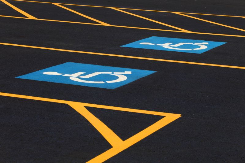 Disability Parking Marking in Katy, TX