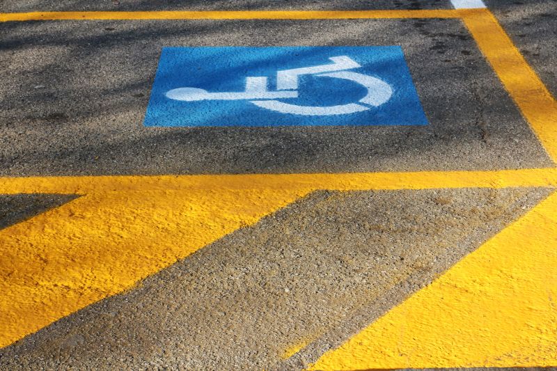 Disability Parking Marking in Savannah, GA