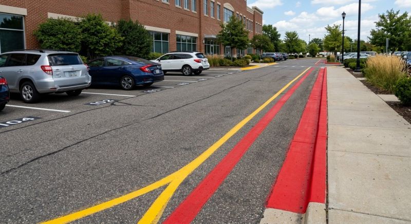 Fire Lane Marking in Savannah, GA