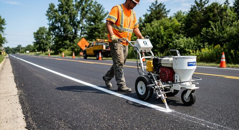 Line Striping Service in Canton, GA
