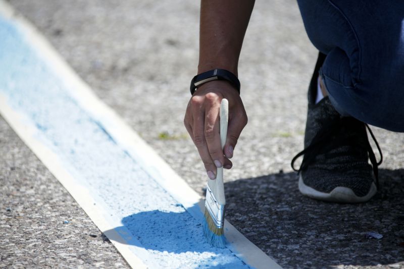 Parking Line Painting in Palm Springs, CA