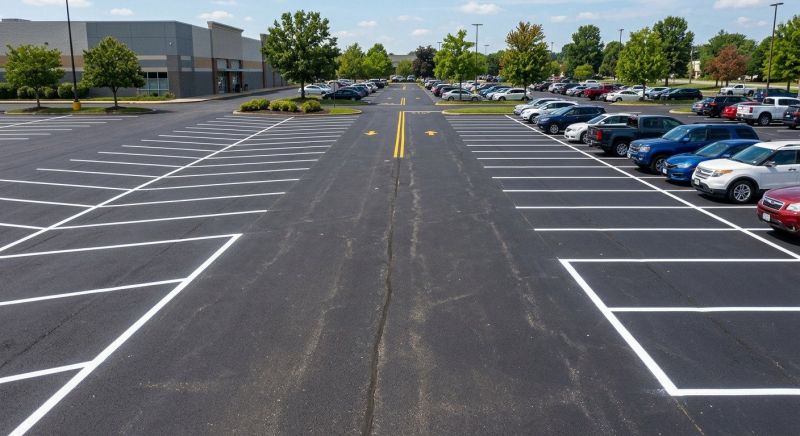 Parking Lot Marking Service in Suwanee, GA