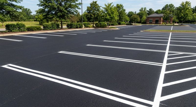 Parking Lot Painting in Savannah, GA