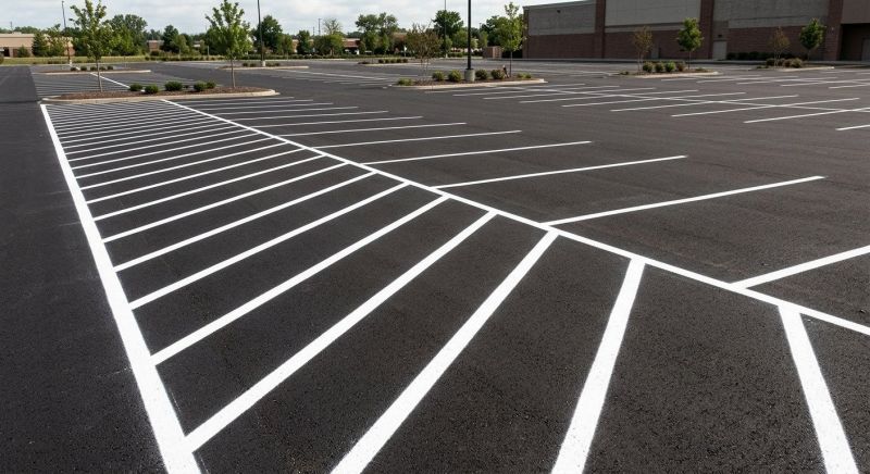 Parking Lot Painting in Gwinnett County, GA