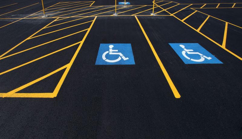 Parking Space Marking in Los Angeles, CA