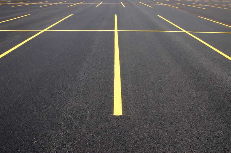 Commercial Asphalt Painting